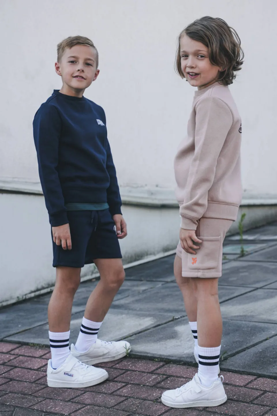 TYGO & vito sweater met backprint donkerblauw, foto 3