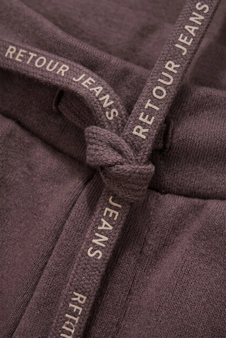 Retour Jeans Pascal relaxed fit joggingbroek donkerbruin chocoladebruin, foto 3