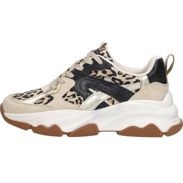 Sub55 lage sneakers beige, foto 2