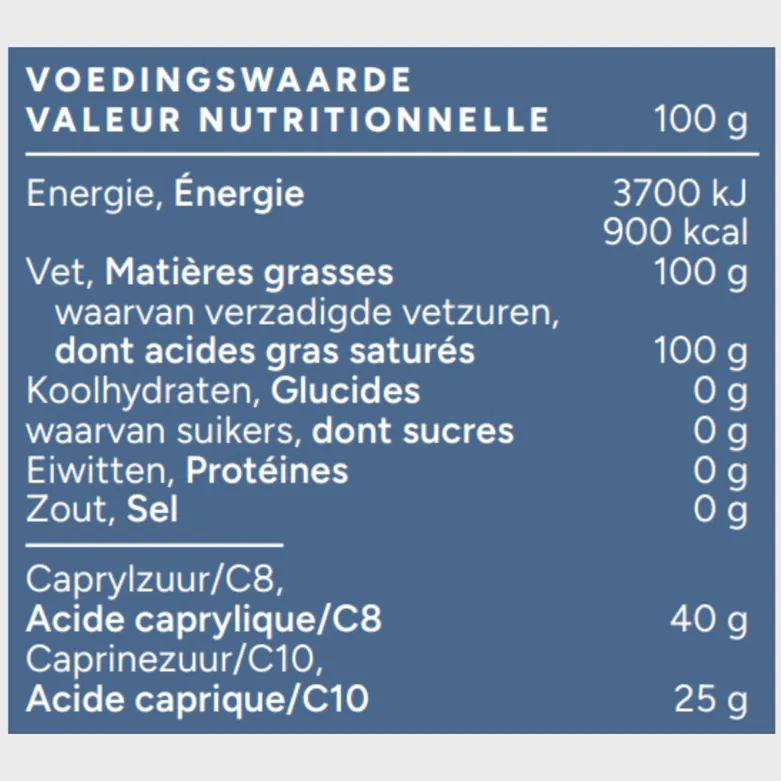 Mattisson HealthStyle Mattisson MCT Olie C8/C10 Bio 500 ml, foto 2
