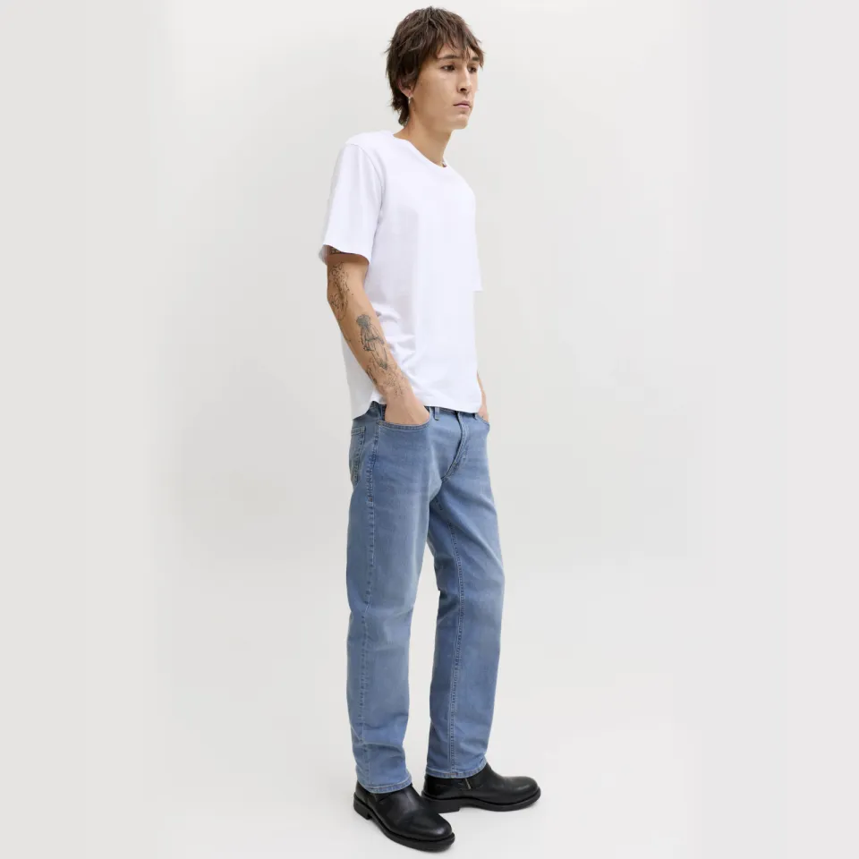 Jack & Jones JEANS INTELLIGENCE JJICLARK JJORIGINAL regular fit jeans blue denim