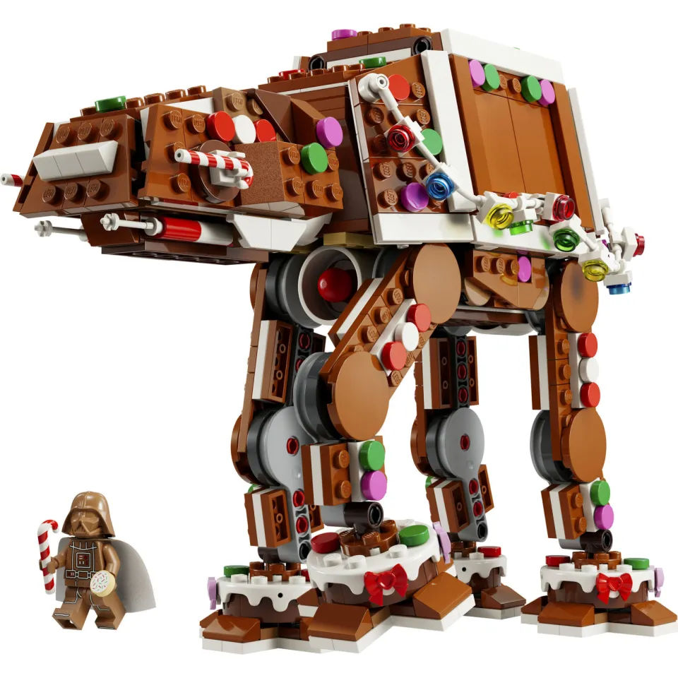 Lego Seasons and Occasions Star Wars Peperkoek AT-AT Walker Kerst Bouwpakket voor Kinderen 40806, foto 7