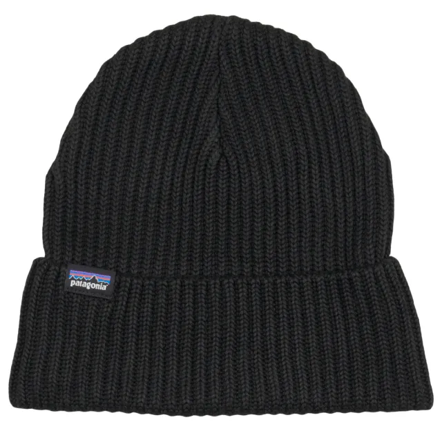 Patagonia Fisherman's Rolled Beanie muts zwart