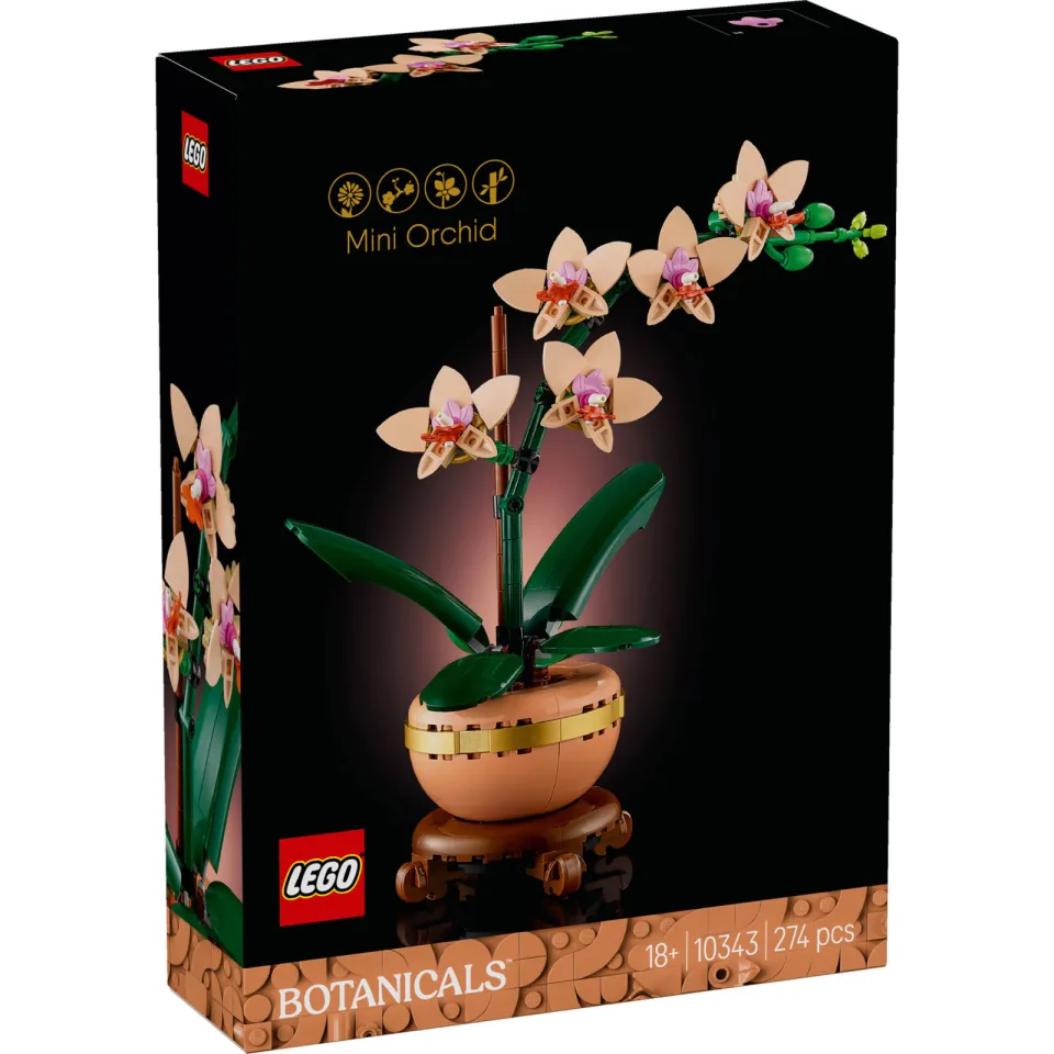 Lego Botanical Collection Miniorchidee plantencadeau 10343, foto 2