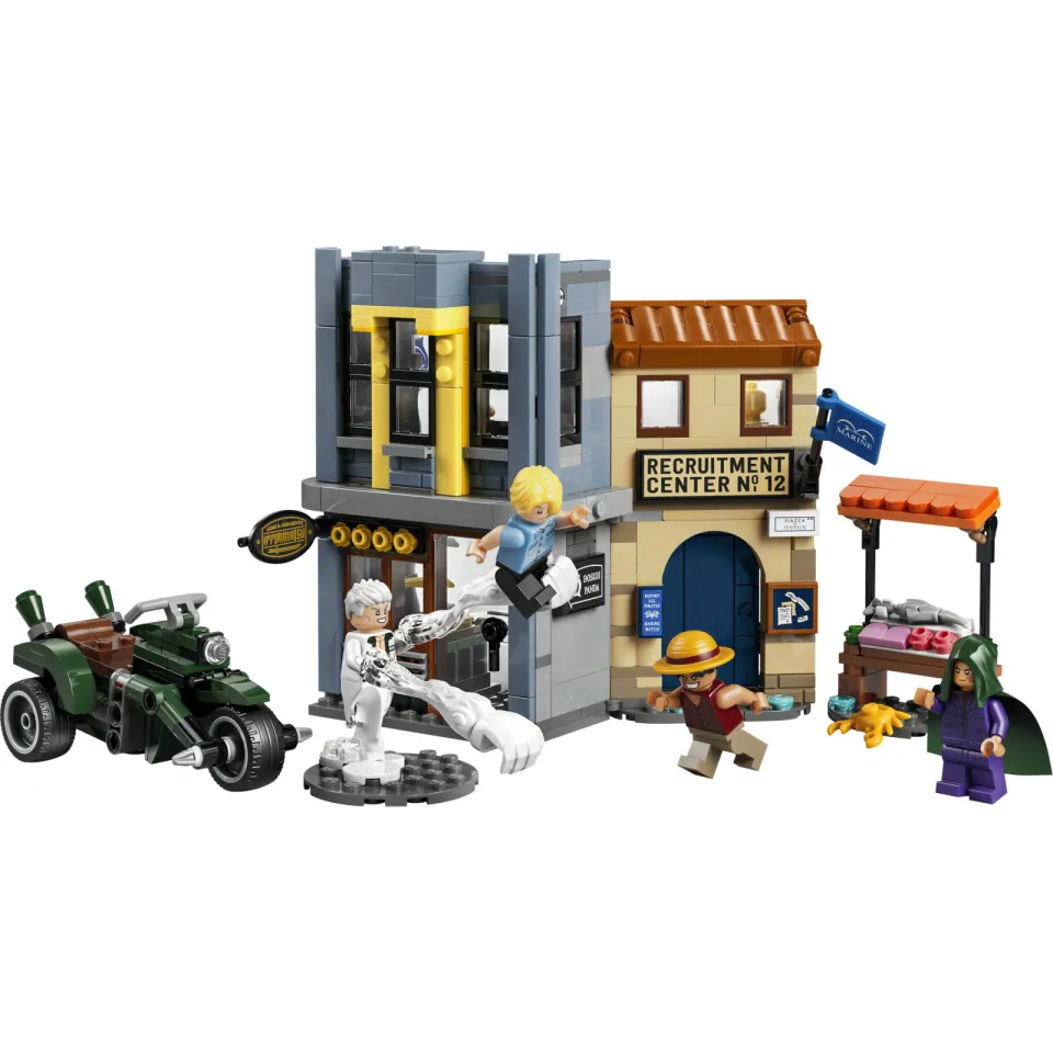 Lego One Piece Confrontatie met Kapitein Smoker Speelgoed 75642, foto 5