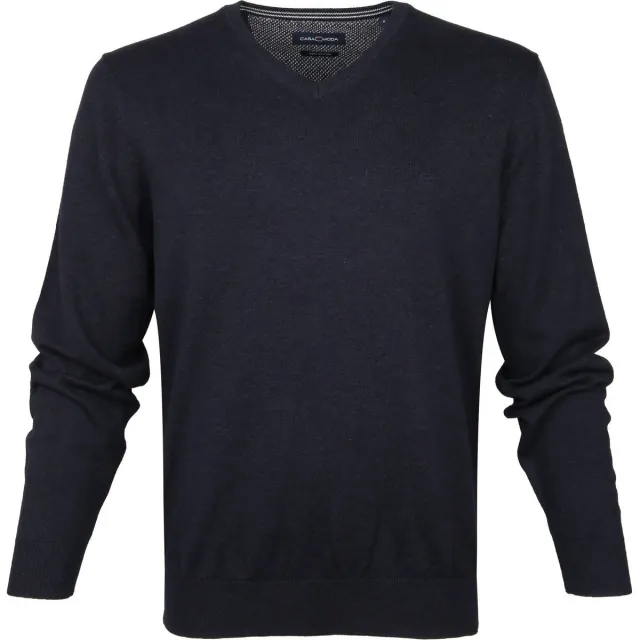 Casa Moda Trui Casamoda Pullover Navy blauw