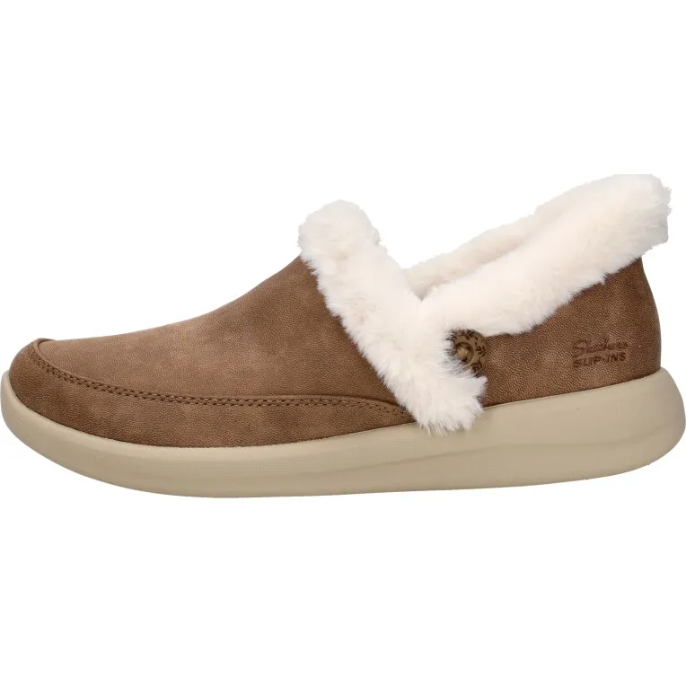 Skechers Slip-Ins Cozy Escape pantoffel bruin, foto 2