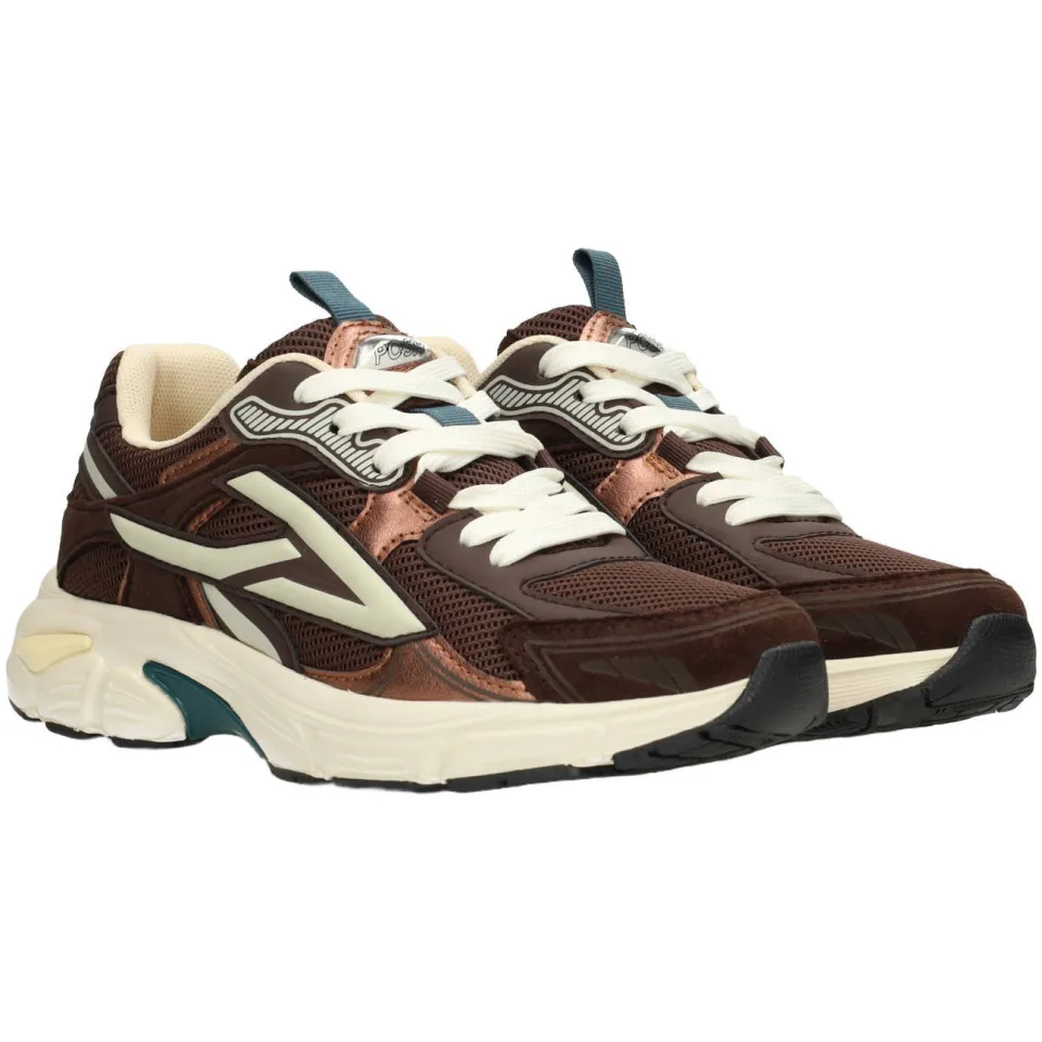 POSH by Poelman Ginny sneakers - donkerbruin, foto 4