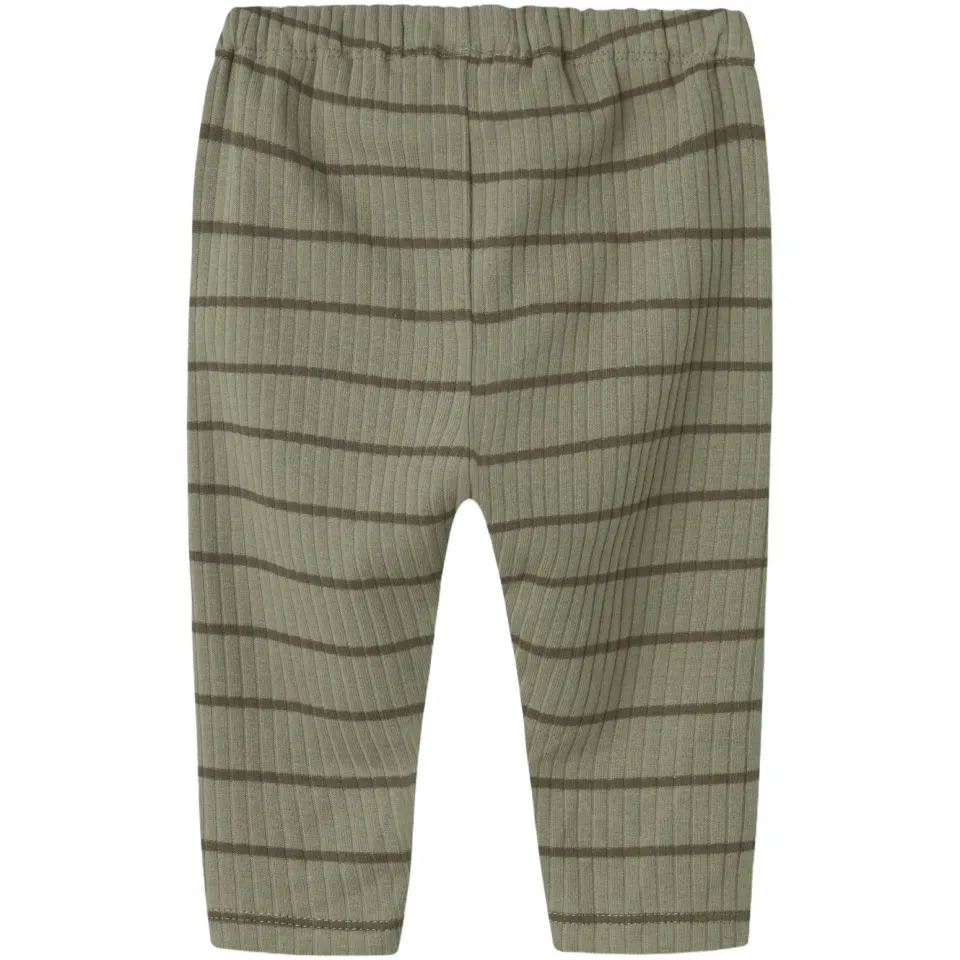 Lil' Atelier Baby babybroek olijfgroen, foto 3