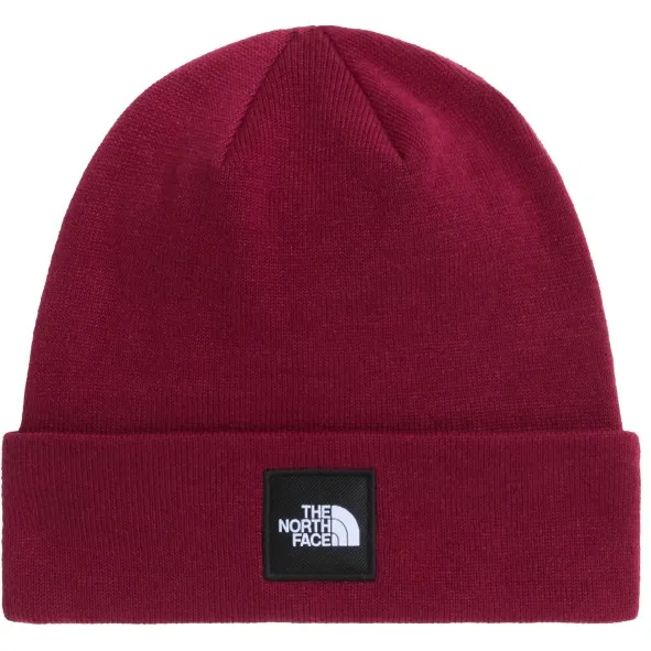 The North Face Dock Worker Recycled Beanie - Muts maat One Size, rood Bordeau