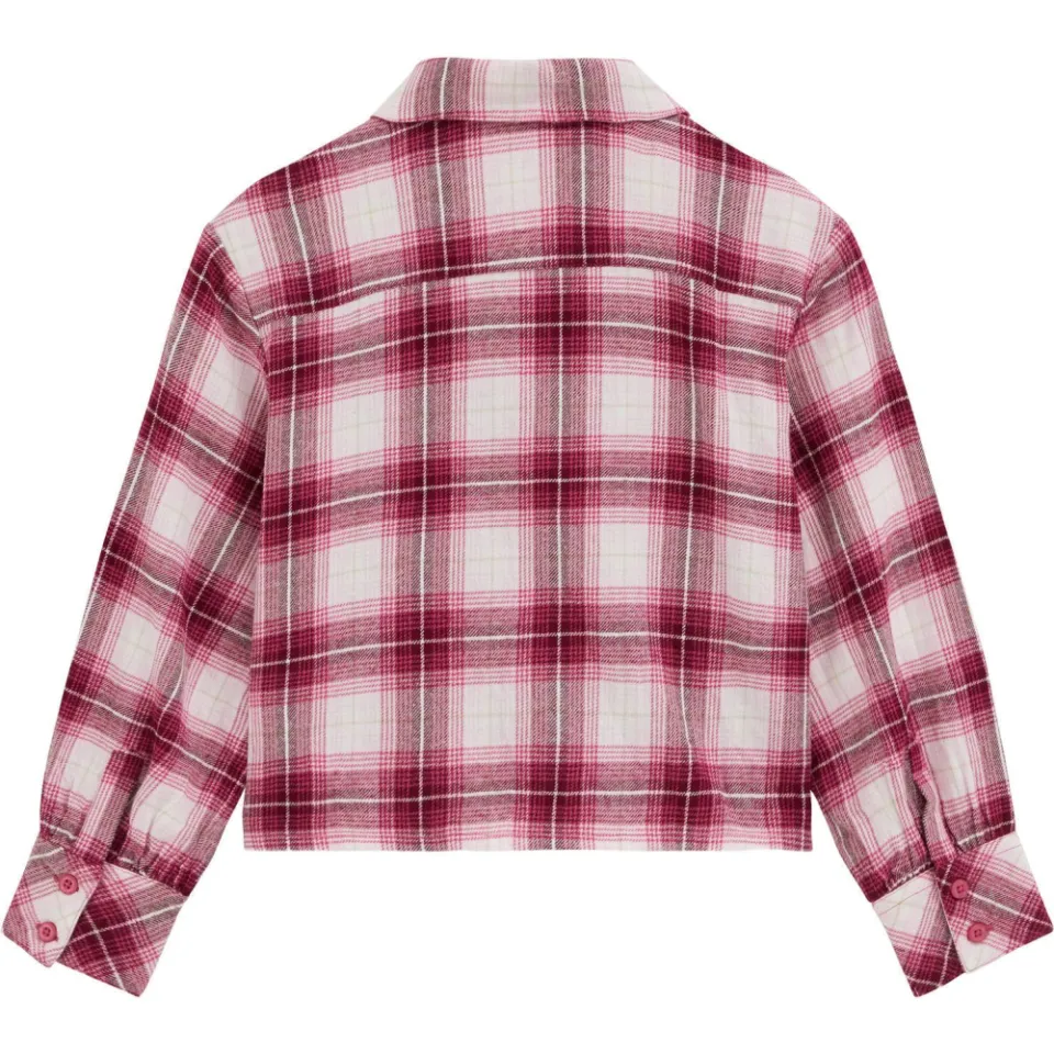 WE Fashion geruite blouse rood/wit, foto 3