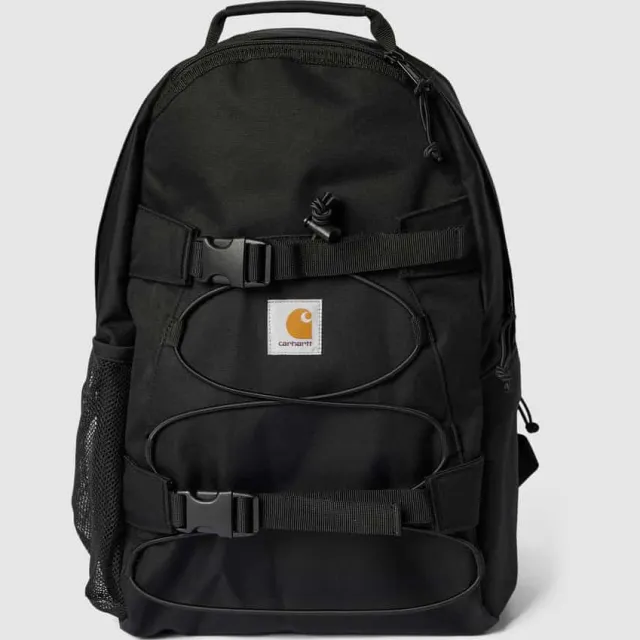 Carhartt Rugzakfunctie met labelpatch model 'KICKFLIP' Zwart