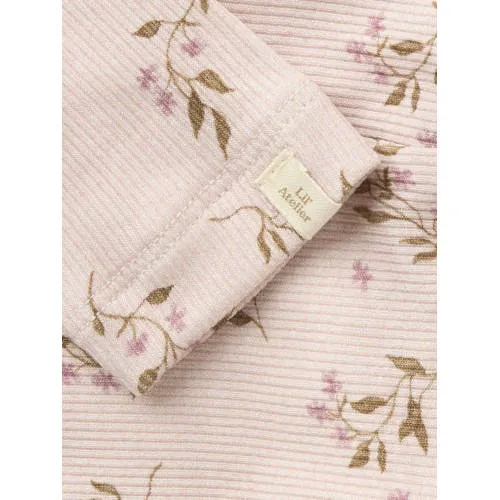Lil' Atelier Baby slim fit legging lila, foto 3