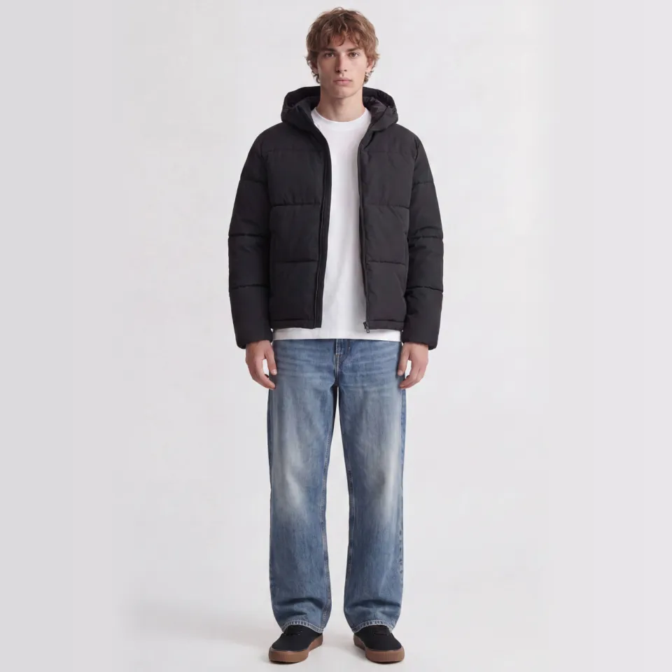 Jack & Jones Galaxy puffer winterjas zwart, foto 5
