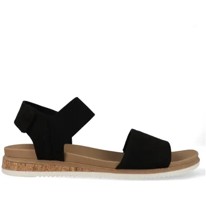Skechers Desert Kiss Low Top Look sandalen zwart