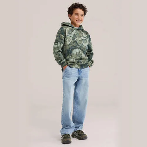 WE Fashion hoodie met print - groen, foto 3