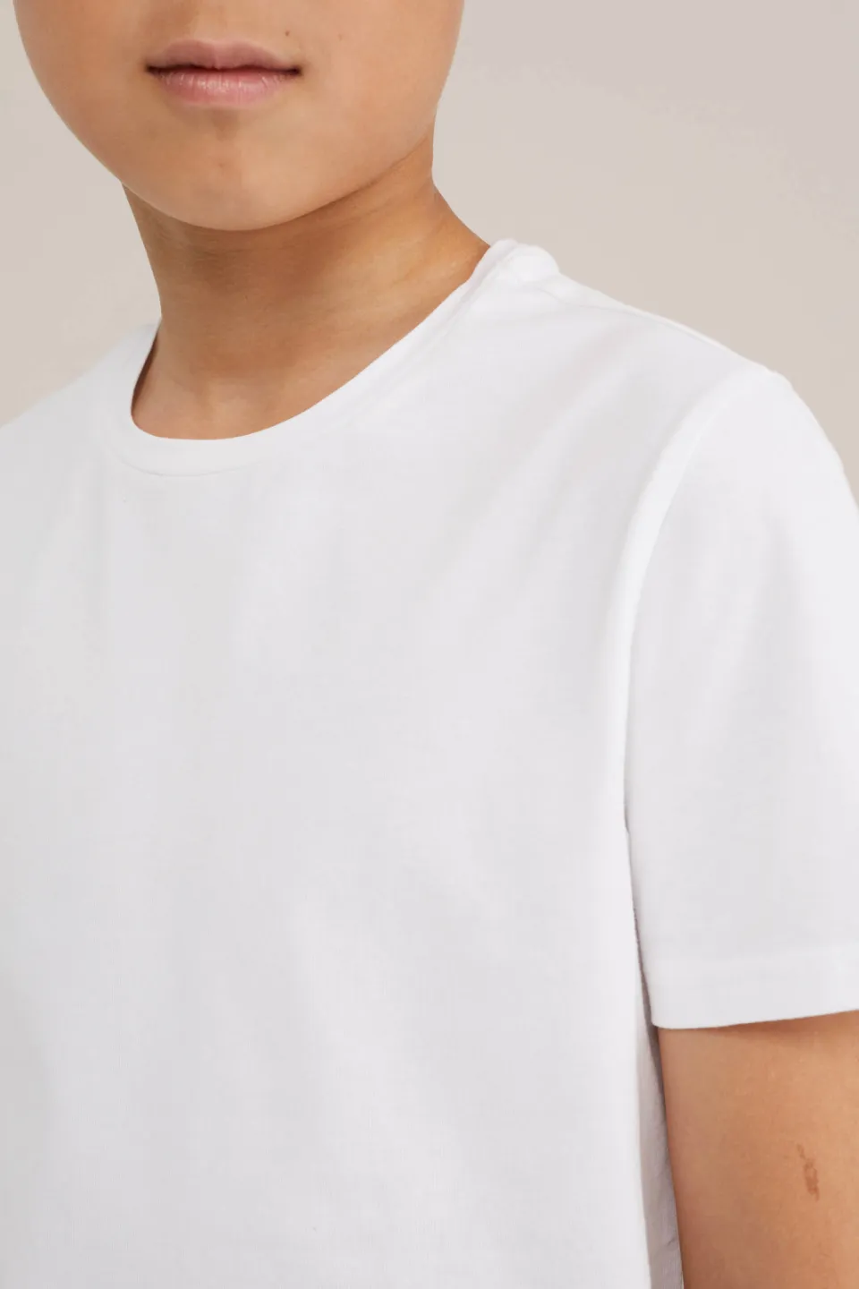 WE Fashion basic T-shirt wit, foto 5