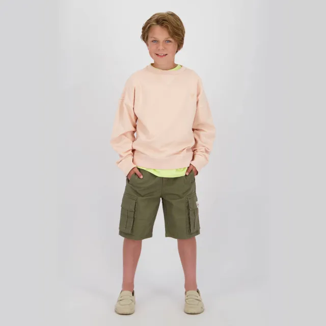 Vingino regular waist cargoshort armygroen