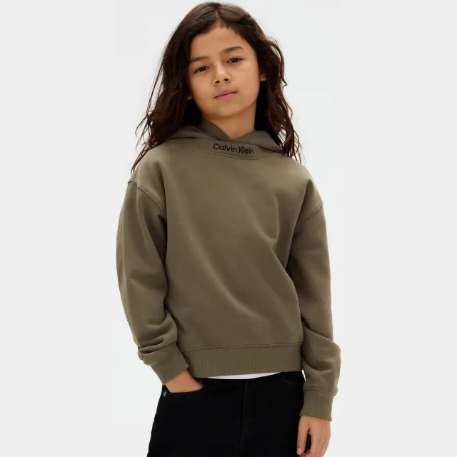Calvin Klein hoodie donkergroen