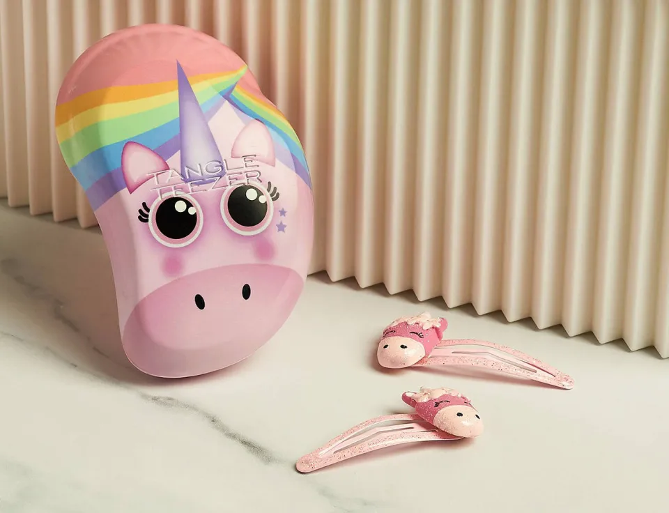 Tangle Teezer Original Kids Pink Unicorn haarborstel, foto 3
