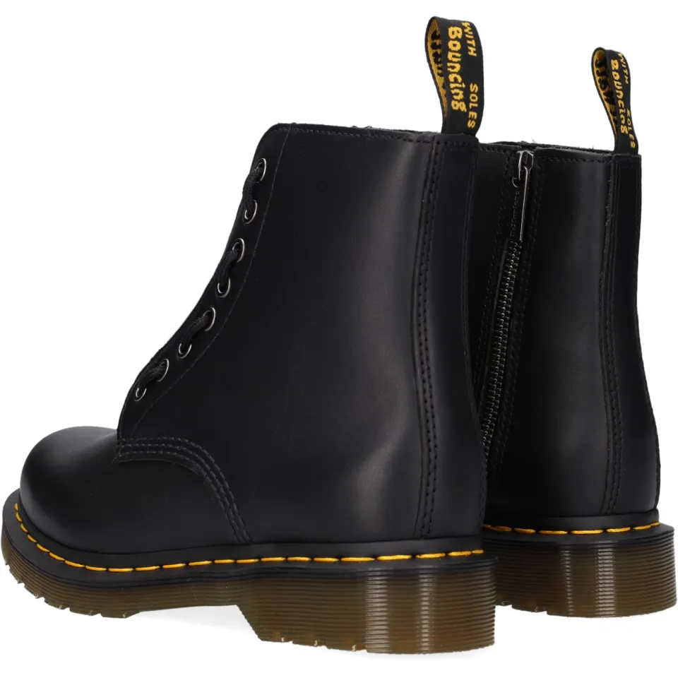 Dr. Martens 1460 Pascal Front Zip enkellaarsjes zwart, foto 5