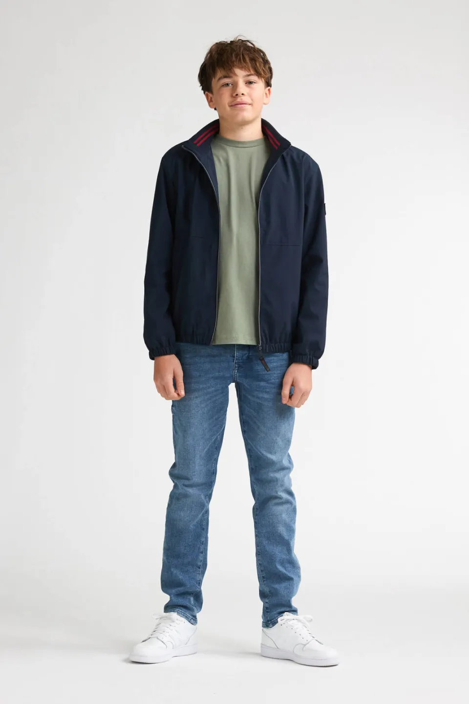 Petrol Industries zomerjas donkerblauw