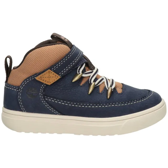 Timberland Lisbon Street Mid suède veterschoenen - donkerblauw/bruin