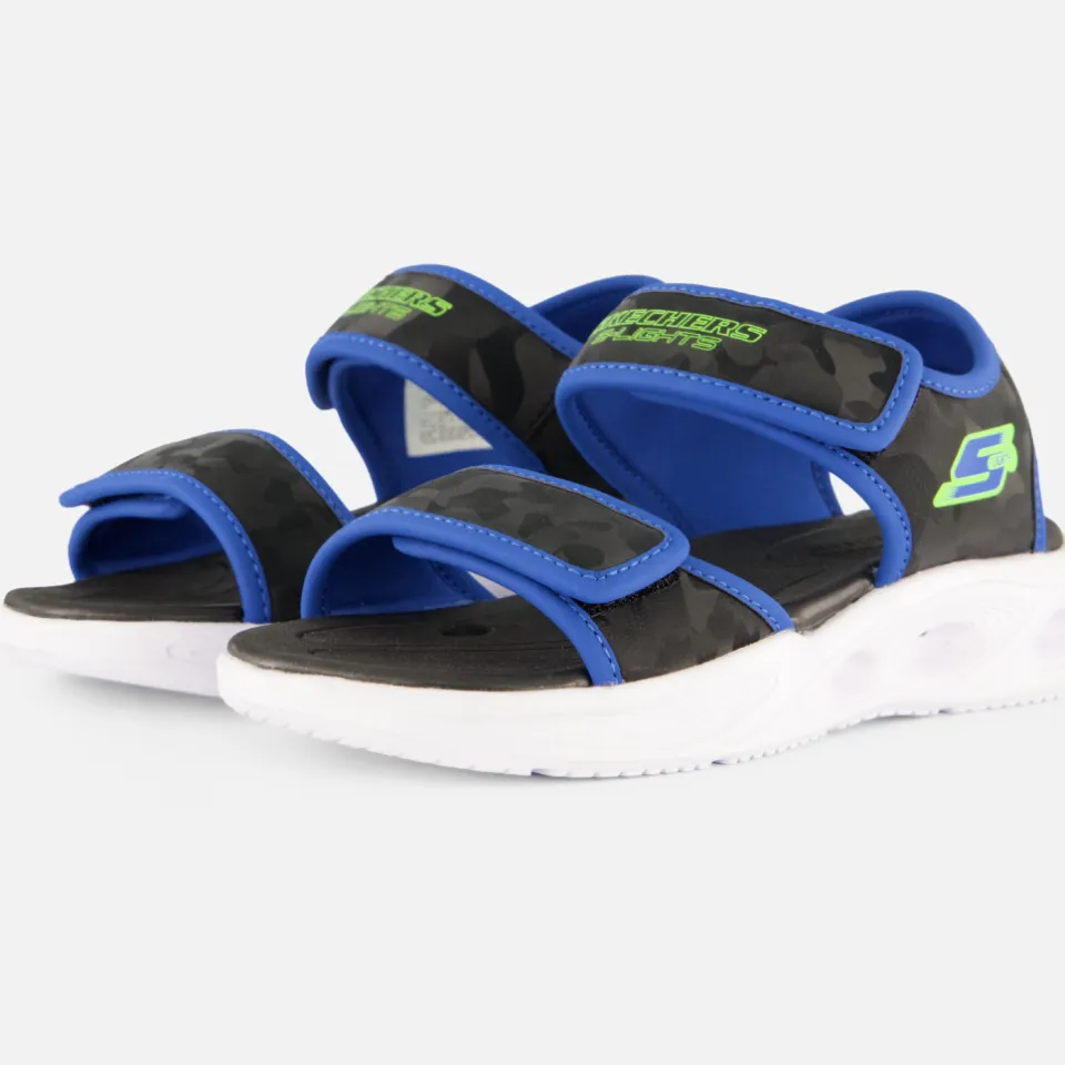 Skechers Sola Glow sandalen donkerblauw, foto 2