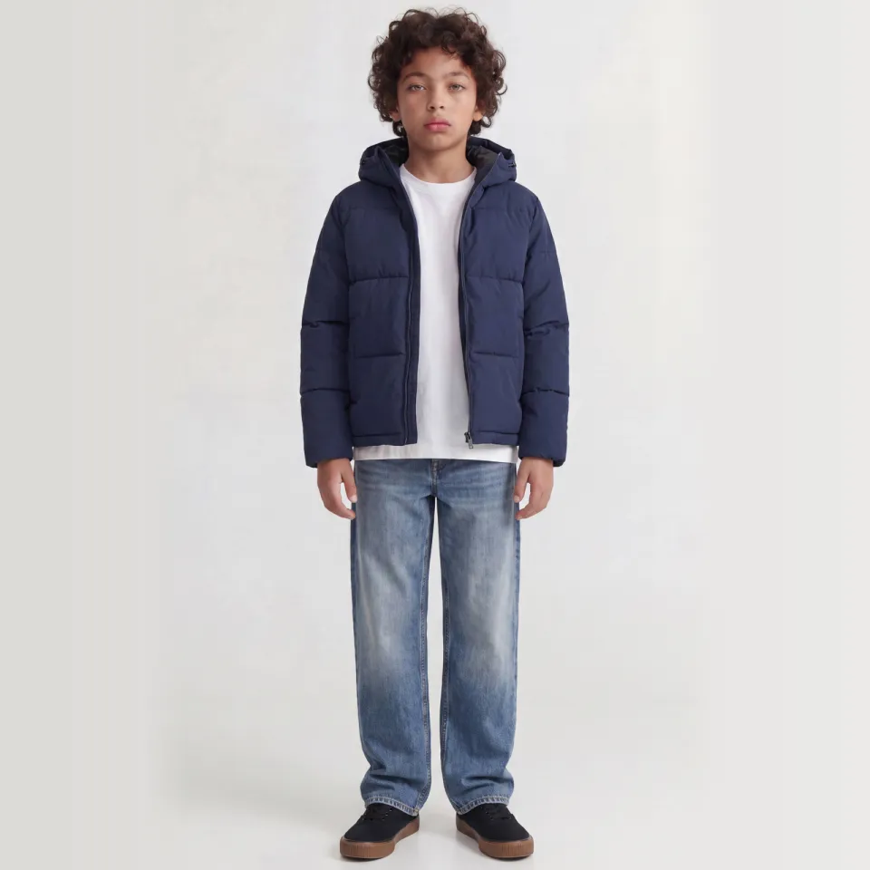 Jack & Jones Galaxy puffer winterjas blauw, foto 6