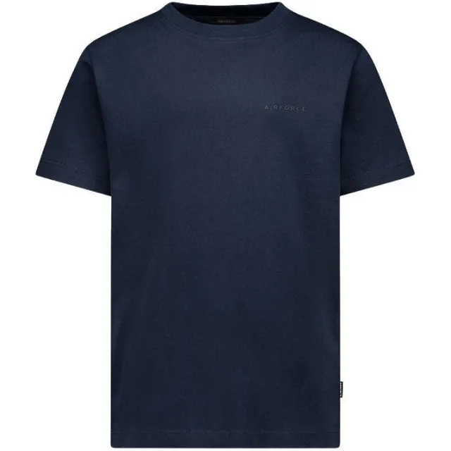 Airforce T-shirt donkerblauw