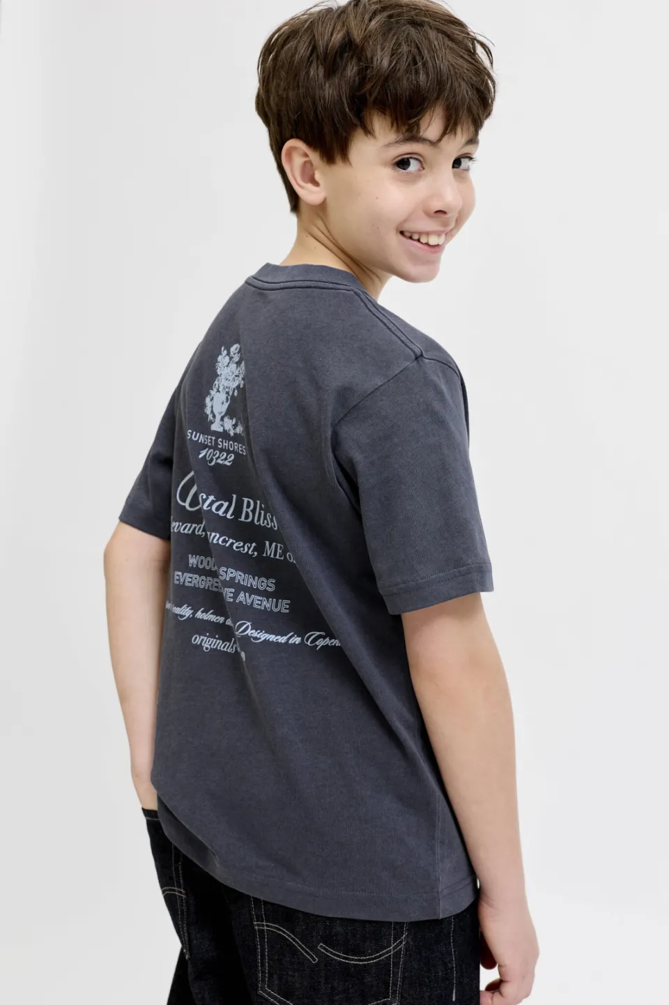 Jack & Jones T-shirt donkerblauw, foto 6