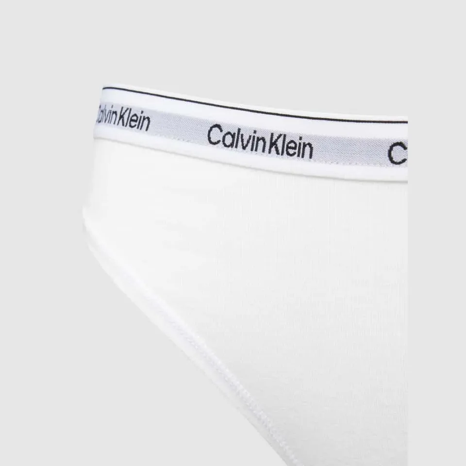 Calvin Klein String met elastische band in een set van 3 stuks lichtgrijs, foto 3
