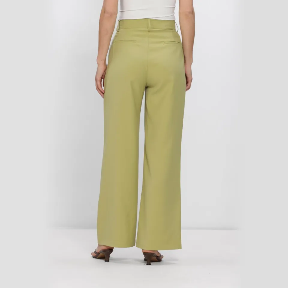 Refined Department Dames Broeken Puck - Lime, foto 4