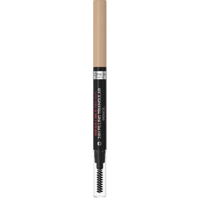 L'oréal Infaillible 12H Definer wenkbrauwpotlood blond Bruin