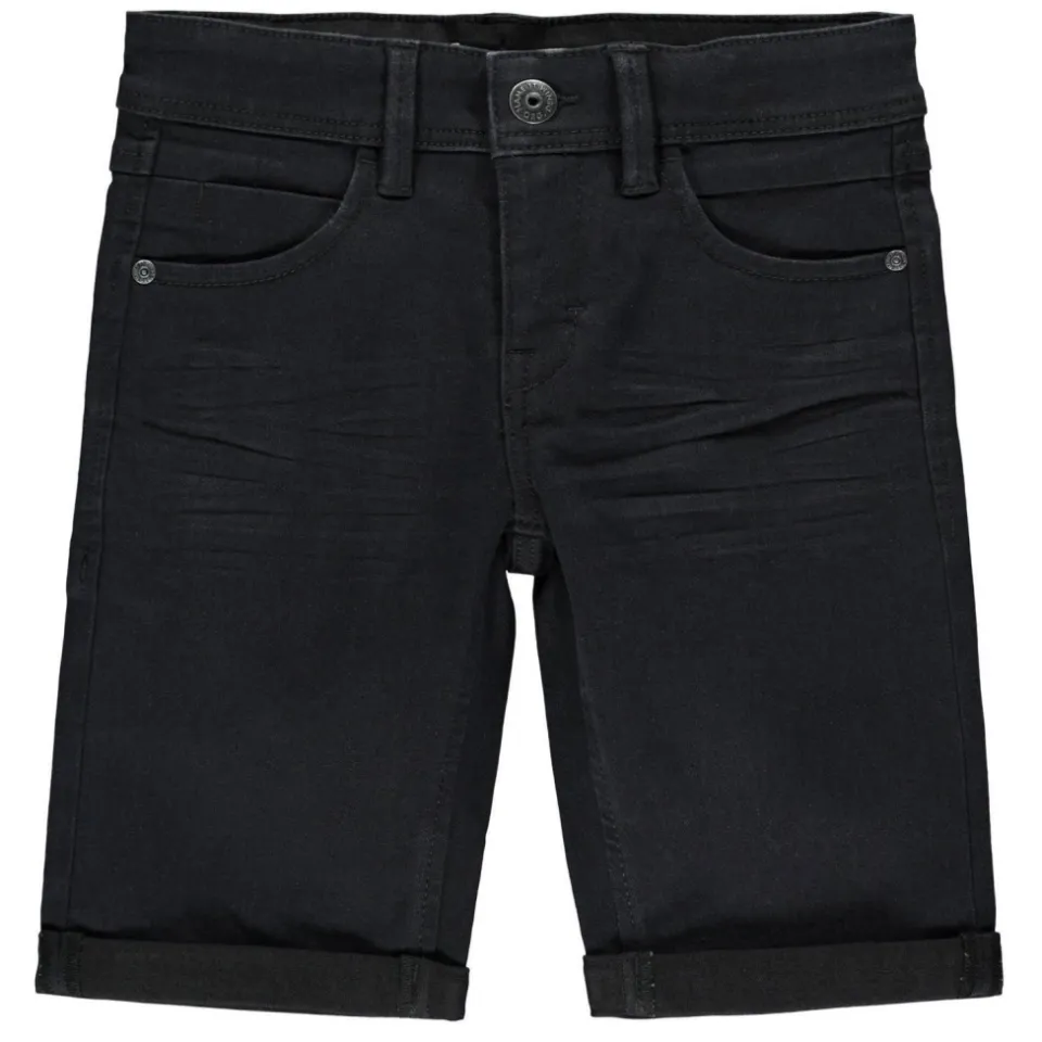 NAME IT slim fit jeans bermuda NKMSOFUS zwart, foto 2