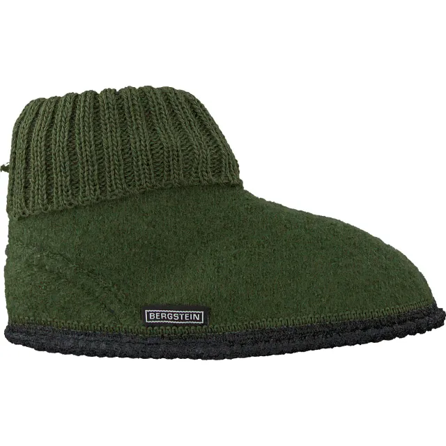 Bergstein Cozy pantoffels groen