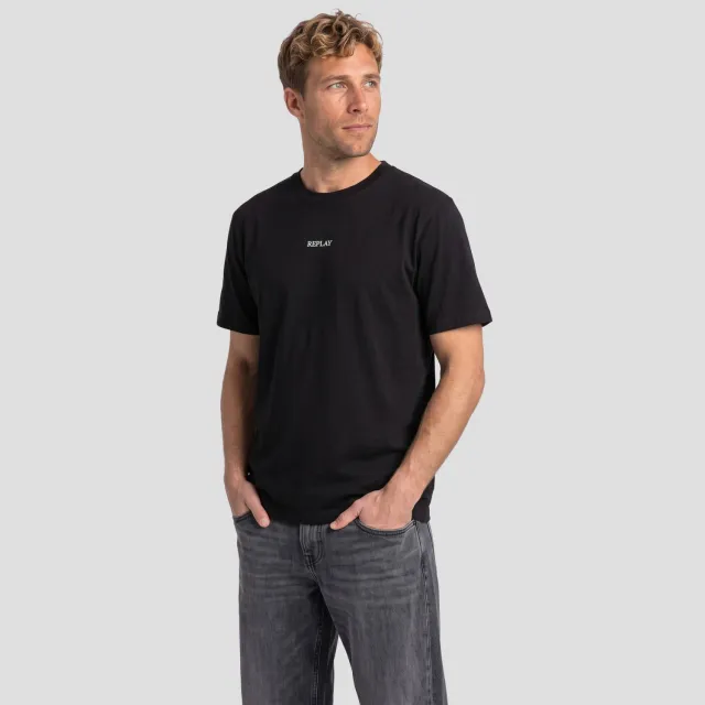 Replay regular fit t-shirt black