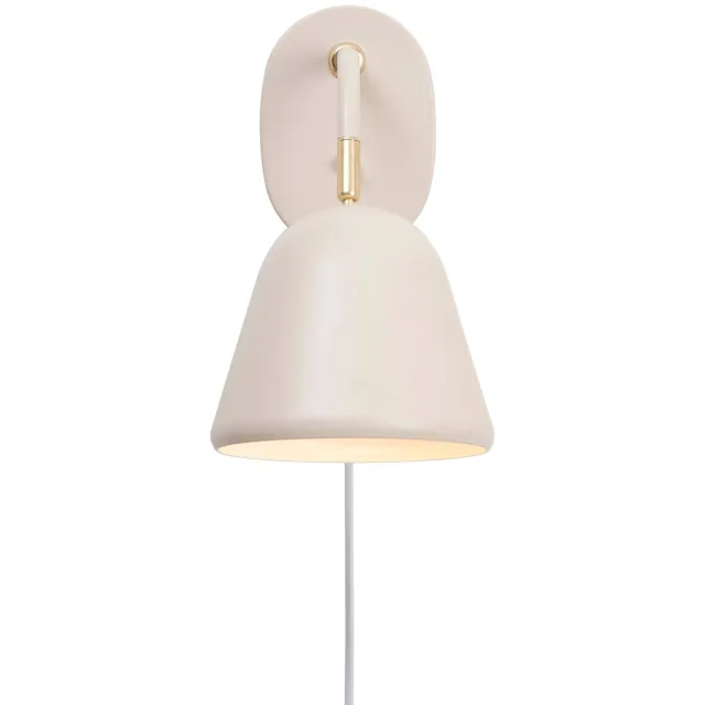 Nordlux wandlamp Fleur (Ø21,2 cm) Beige