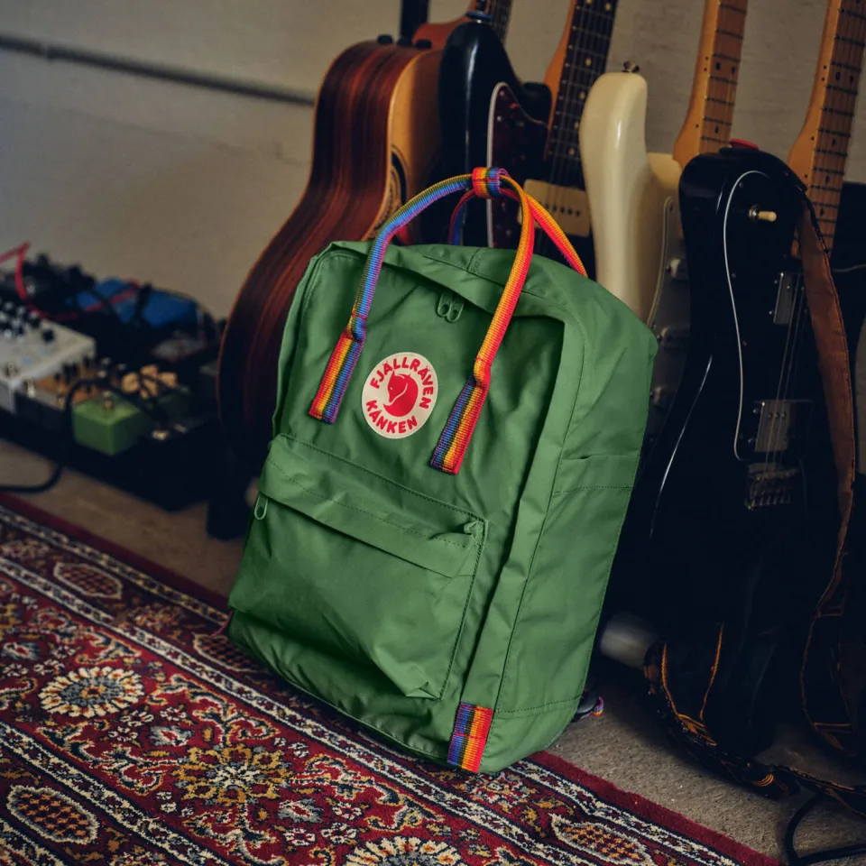Fjällräven Kånken Rainbow rugzak zwart, foto 4