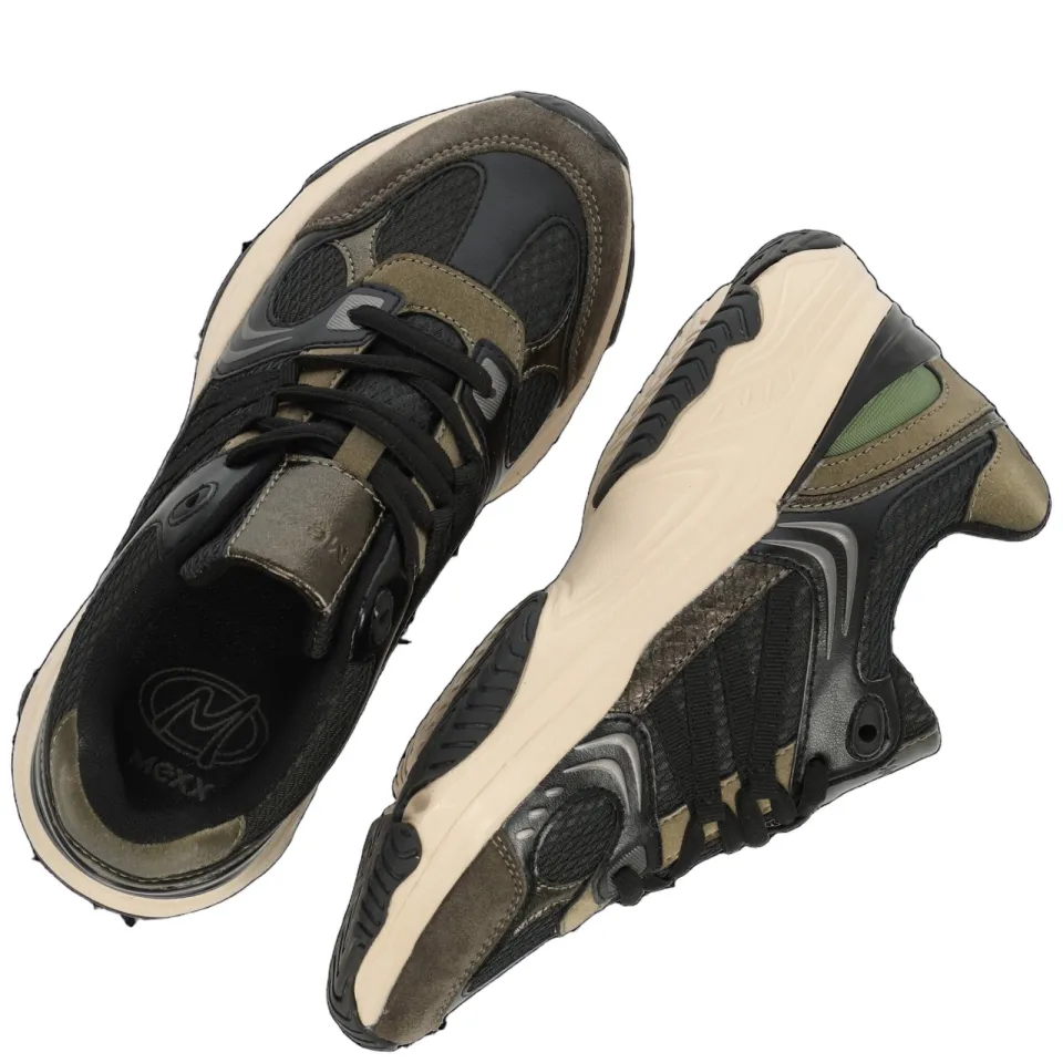 Mexx Vyella Pax sneakers - zwart/groen, foto 2