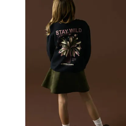 NAME IT KIDS sweater met backprint - zwart, foto 5