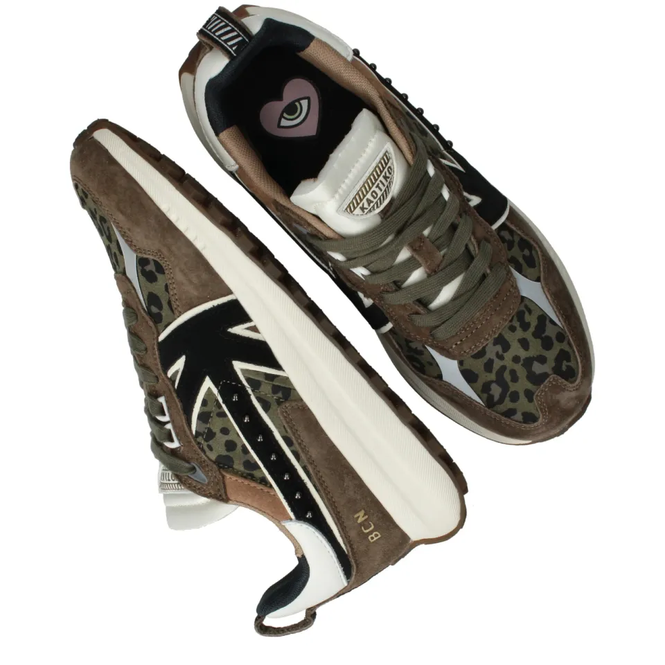 Kaotiko Detroit Glam lage sneakers groen, foto 8