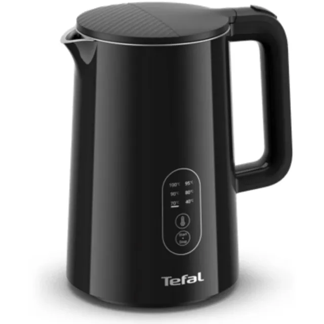 Tefal Thermo Protect Control KO6518 1,5L waterkoker zwart