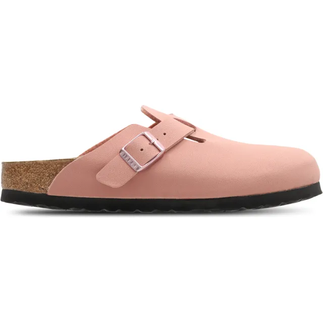 Birkenstock Boston Slippers en Sandalen Kinder - Roze - Nubuck