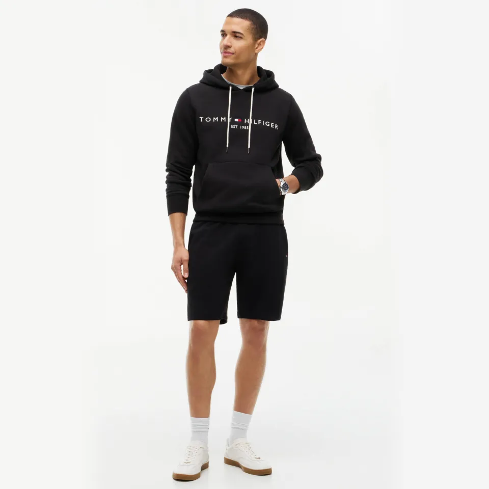 Tommy Hilfiger hoodie met katoen jet black, foto 6