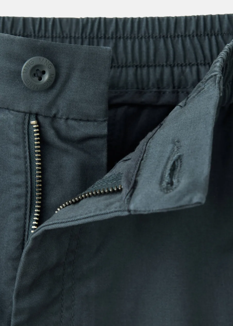 Mango Teen cargobroek donkerblauw, foto 6
