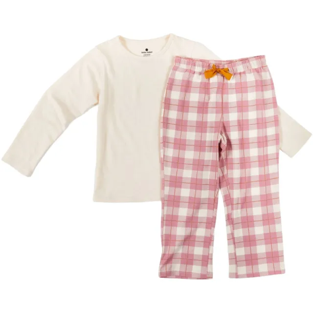 Little Label pyjama met geruite broek roze, foto 2