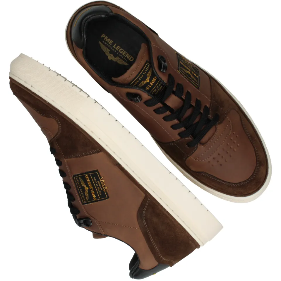 PME Legend Avizer sneakers bruin, foto 4