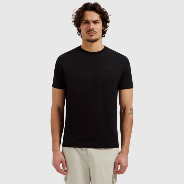 Pure Path regular T-shirt met backprint zwart, foto 3