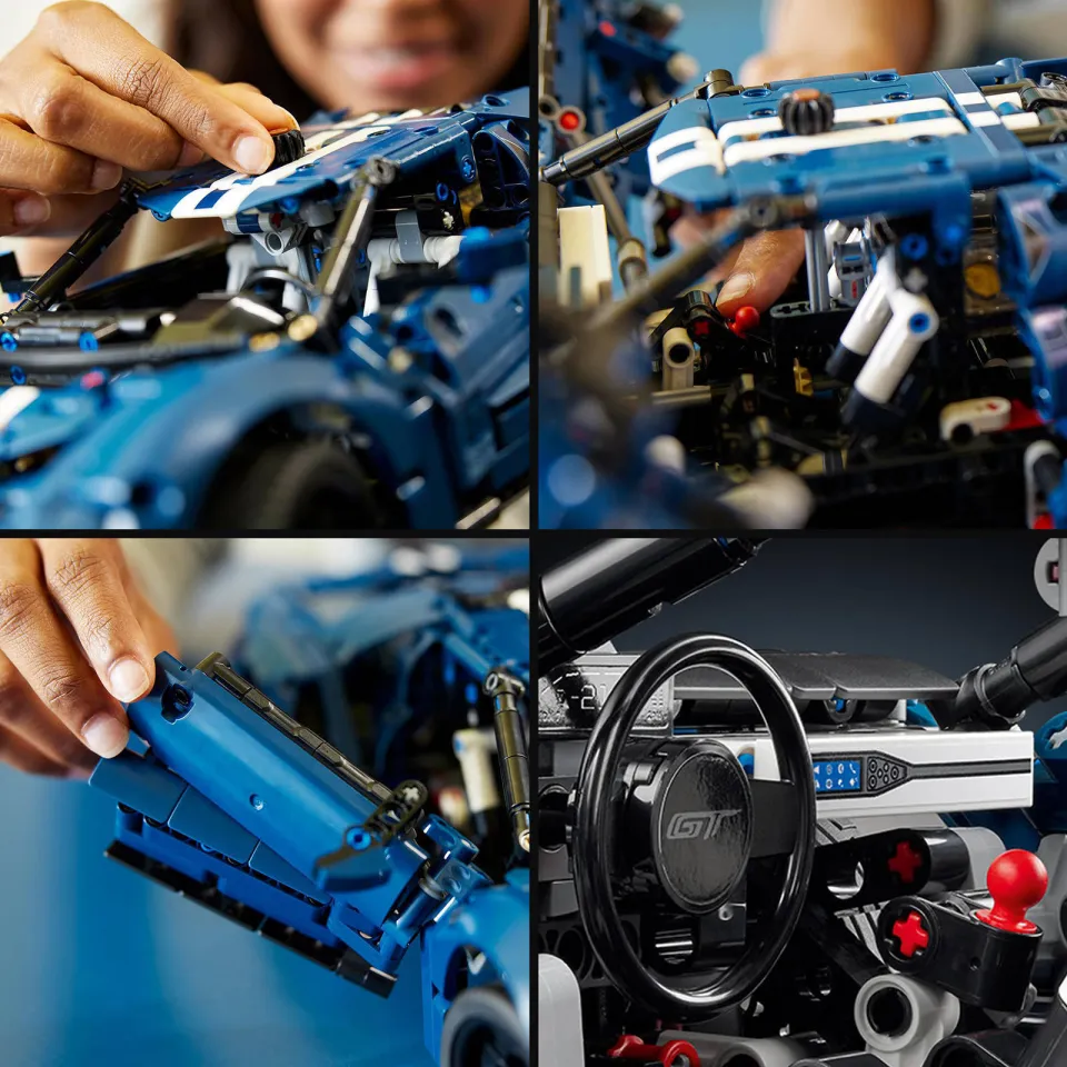 Lego Technic 2022 Ford GT Auto Supercar Model Bouwpakket voor Volwassenen 42154, foto 7